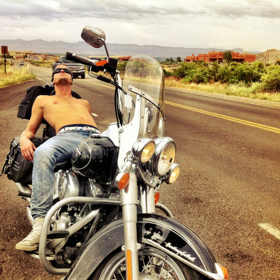 Solo motorcycle online touring