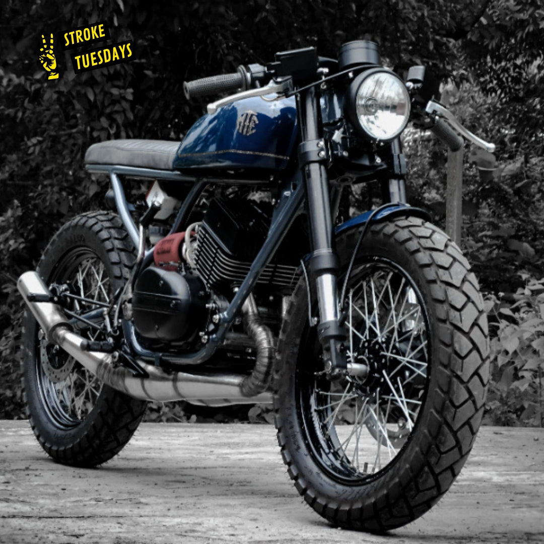 Two Stroke Tuesdays Custom Yamaha RD 350 Cafe Racer by Moto