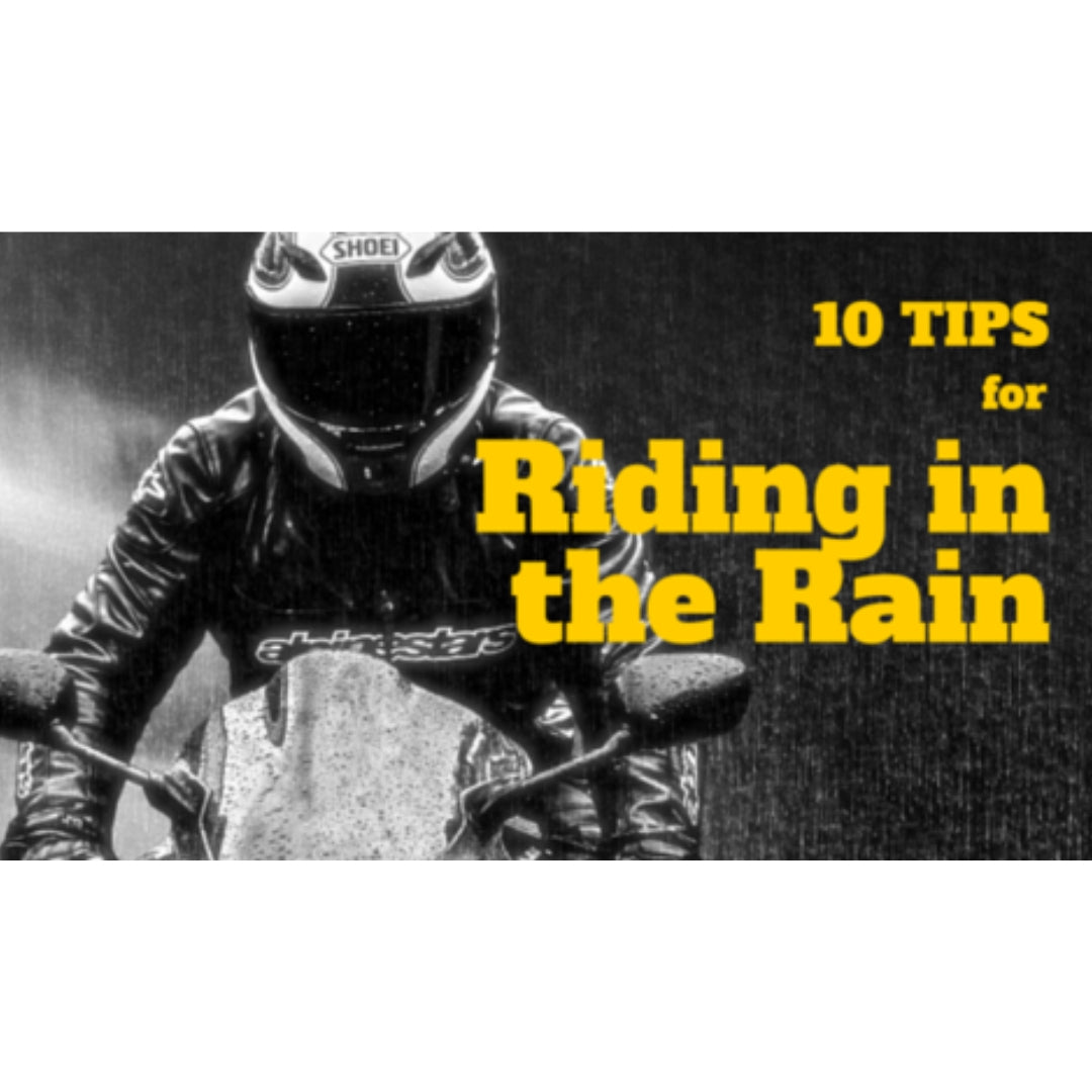 10 Tips for Riding in the Rain