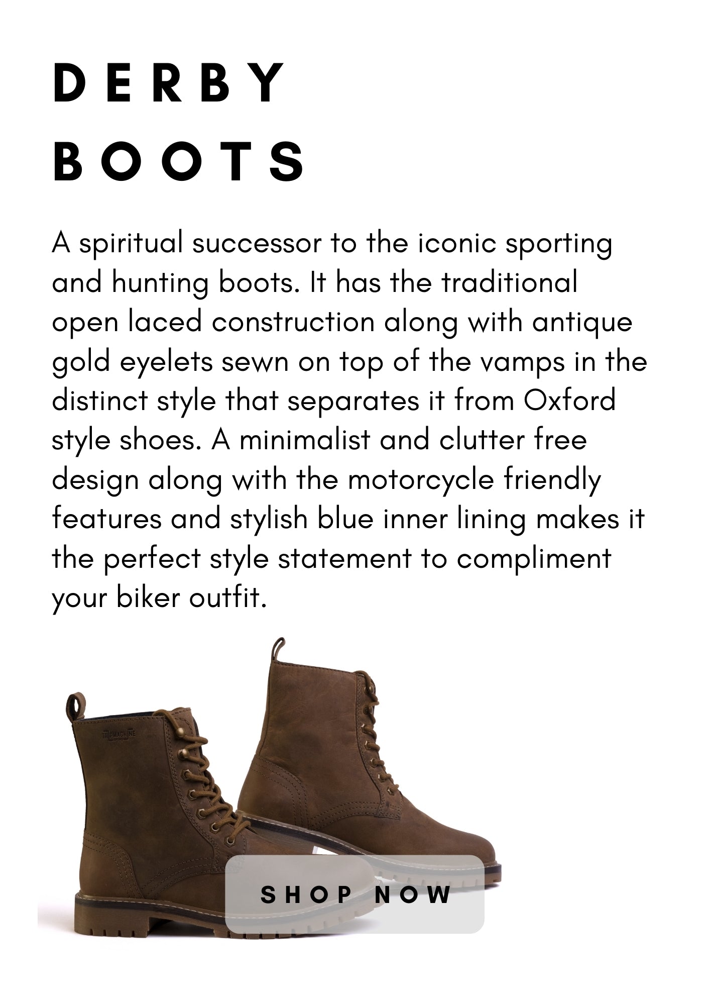 Derby Boots