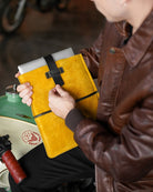 Detachable laptop sleeves comes with  handmade genuine leather eastwood backpack